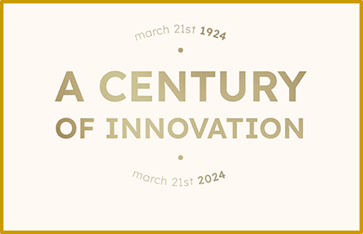100 years of innovation